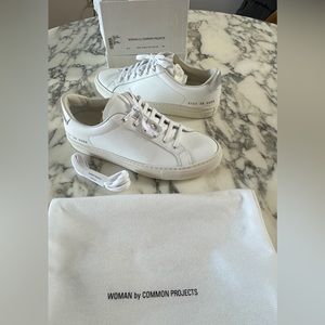 Women’s Common Projects White Silver